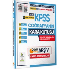 Karakutu Yayınları 2025 MEB - AGS Coğrafyanın Kara Kutusu ÖSYM Çıkmış Soru Havuzu Bankası