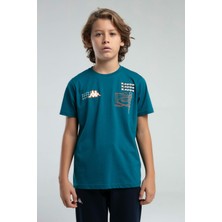 Kappa Erkek Çocuk Yeşil Tişört