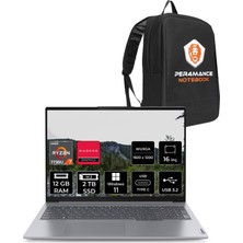 Lenovo Thinkbook 16 Gen 6 Amd Ryzen 7 7730U 12GB 2tb SSD 16" Fhd+ W11H Taşınabilir Bilgisayar & Per4 Çanta 21KK000WTRP359