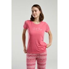 Arnetta Kadın Pembe Pijama Takımı