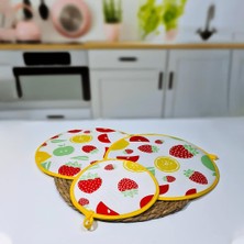 Hometarz 3 Lü Ocak Tezgah Üstü Nihale Tencere Çaydanlık Altlığı