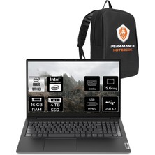 Lenovo V15 Gen 4 Intel Core I5 13420H 16GB 4tb SSD 15.6" Fhd Fdos Taşınabilir Bilgisayar & Per4 Çanta 83A100A5TRP315