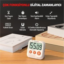 Thermopro TM03 Mutfak, Spor, Ders Için Alarmlı,geri Sayımlı Kronometre - 2 Adet