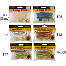 Lucky John Long John 3.1'' (7.87 Cm) 8'li Paket Silikon Yem