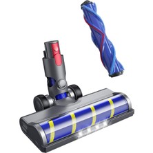 Pro Fresh & Clean Dyson V 7/ V 8/ V 10/ V 11/ V 15 Uyumlu LED Işıklı Turbo Emici Başlık