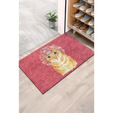 Monnhein Salon Kedisi Kapı Önü Paspası