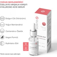 Sante Plus Yoğun Nemlendirici ve Dolgunlaştırıcı Hyaluronic Acid Cilt Bakım Serumu 30 ML