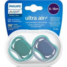 Philips Avent Ultra Air Emzik 6-18 Ay, 2'li Paket, Unisex SCF085/31