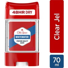 Old Spice Whitewater Erkekler için Terleme Önleyici Deodorant Clear Jel Stick 70 ml