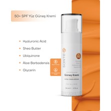 Sante Plus Su Bazlı Leke Karşıtı SPF 50+ Yüz Güneş Kremi 50 ML