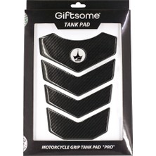 Grippatch Yamaha, Bmw, Honda Motosikletler ile Uyumlu Kaydırmaz 6d Karbon Tank Pad, Tank Girp GC02