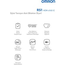 OMRON RS1 Kolay Taşınabilir Bilekten Ölçer Tansiyon Aleti