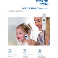 OMRON Gentle Temp 520, Kulaktan 1 sn'de Ölçüm Yapan Ateş Ölçer