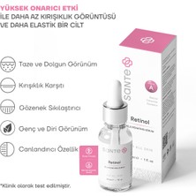 Sante Plus Yenileyici, Onarıcı ve Yaşlanma Karşıtı Retinol Serum 30 ml (%1 Retinol Ceramide Squalene)