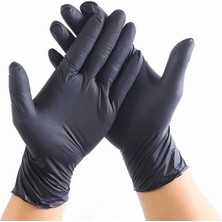Zhuxi Shop B 150G Tarzı Xl Boyutu Büyük Dayanıklı Vinil Siyah Eldiven Evcil Hayvan Bakımı Araç Temizliği Yemek Pişirme Bulaşık Yıkama Mutfak Toz Ücretsiz Çalışma Eldivenleri (Yurt Dışından)