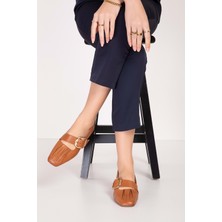 Gondol  Deri Babet Ayakkabı ELNR.108 - Taba - 39