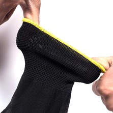 Zhuxi Shop B Gri 12 Çift Tarzı L Boyutu 12 Çift Pu Nitril Güvenlik Iş Eldiveni Esnek Avuç Kaplamalı Koruyucu Çalışma Eldiveni Otomotiv Ev Mekanik Için Ce EN388 (Yurt Dışından)