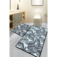 Chilai Home Frond 2'li Set Banyo Halısı Djtbanyo