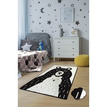 Chilai Home Bears Çocuk Halısı Djt Çocuk ve Bebek Halısı Yıkanabilir ,Leke Tutmaz 100 x 200