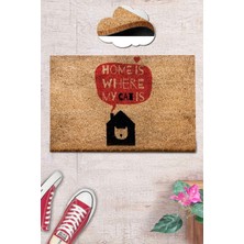 Chilai Home Coco My Cat Is Doğal Koko Paspas,kıl Kapı Önü Paspası