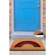 Chilai Home Coco Arcobaleno Doğal Koko Paspas,kıl Kapı Önü Paspası