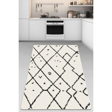 Chilai Home Dalmata Mutfak Halısı Djt Makinede Yıkanabilir Kaymaz Tabanlı Mutfak Halısı 100 x 160