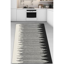 Chilai Home Frequenza Mutfak Halısı Djt Makinede Yıkanabilir Kaymaz Tabanlı Mutfak Halısı 140 x 190