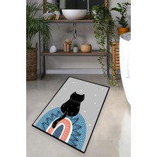 Chilai Home Waıten Djt 70X120 cm Banyo Halısı Banyo Paspası