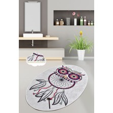 Chilai Home Dream Djt 70X120 cm Banyo Halısı Paspas Kaymaz Taban Yıkanabilir