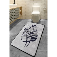 Chilai Home Lipha Gri 70X120 cm Banyo Halısı Djt