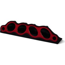 Ysn Tuning Universal Kırmızı Renkli Oval Kapaklı Pandizot 4X69 cm