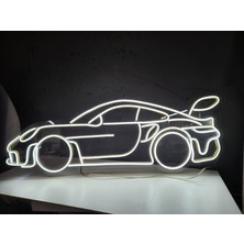 Çizgi Neon Cizgineona Araba Işıklı Neon LED Duvar Dekarasyon