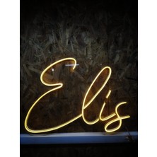 Cizgineon Kişiye Özel Isim Işıklı Duvar Dekarasyon