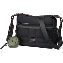 21K Barcelona Özel Kumaş Çapraz Askılı Kadın Postacı Çantası 3260