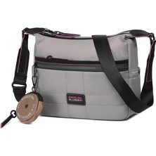 21K Barcelona Özel Kumaş Çapraz Askılı Kadın Postacı Çantası 3260