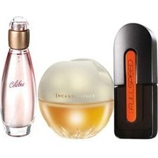 Celebre Edt 50 ml Kadın + Incandessence Edp 50 ml Kadın + Fullspeed Edt 75 ml Erkek 3lü Set