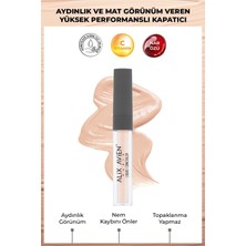 Aydınlık Görünüm Sağlayan Yoğun Likit Göz Altı Kapatıcısı - Liquid Concealer 102 Rose Beige