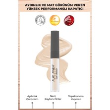 Aydınlık Görünüm Sağlayan Yoğun Likit Göz Altı Kapatıcısı - Liquid Concealer 101 Light Ivory