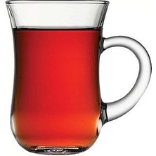 Keyif Kulplu Çay Bardağı 6'lı Set 55411