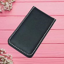 Kozoza Pocket Clip Dolar Kelepçe Kartı Tutucu Erkekler Için Cüzdan Kadınlar BLACK_80X46X8MM (Yurt Dışından)