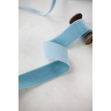 Bebe Mavisi Kadife Kurdele (2cm - 5m)