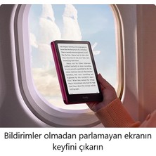 Amazon Kindle 7″ Paperwhite 2024 E Kitap Okuyucu 16 GB Reklamsız Ahududu