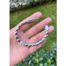 Baget Taşlı Lüx Bileklik