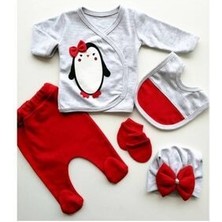 Kız Bebek 5 Parça Hastane Çıkışı Seti 1005651