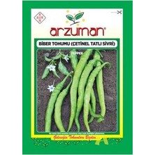 Arzuman Çetinel Tatlı Sivri Biber Tohumu 10 gr