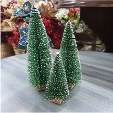 Lolipophobi 3 Lü Ağaç Seti, Karlı Ağaç Yılbaşı Ağaç, Yılbaşı, Dekor