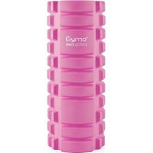 Gymo Pro Series Foam Roller Pilates Masaj Rulosu Fuşya