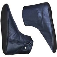 %100 Koyun Derisi Tek Lastikli Fermuarlı Miflonlu Mest