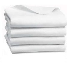 Mor Salkım Home Beyaz Pamuk Tülbent Gıda Süzme Bezi Kumaşı 90x100 cm Düz Desenli