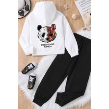 Kıds Çocuk Panda Eşofman Takımı